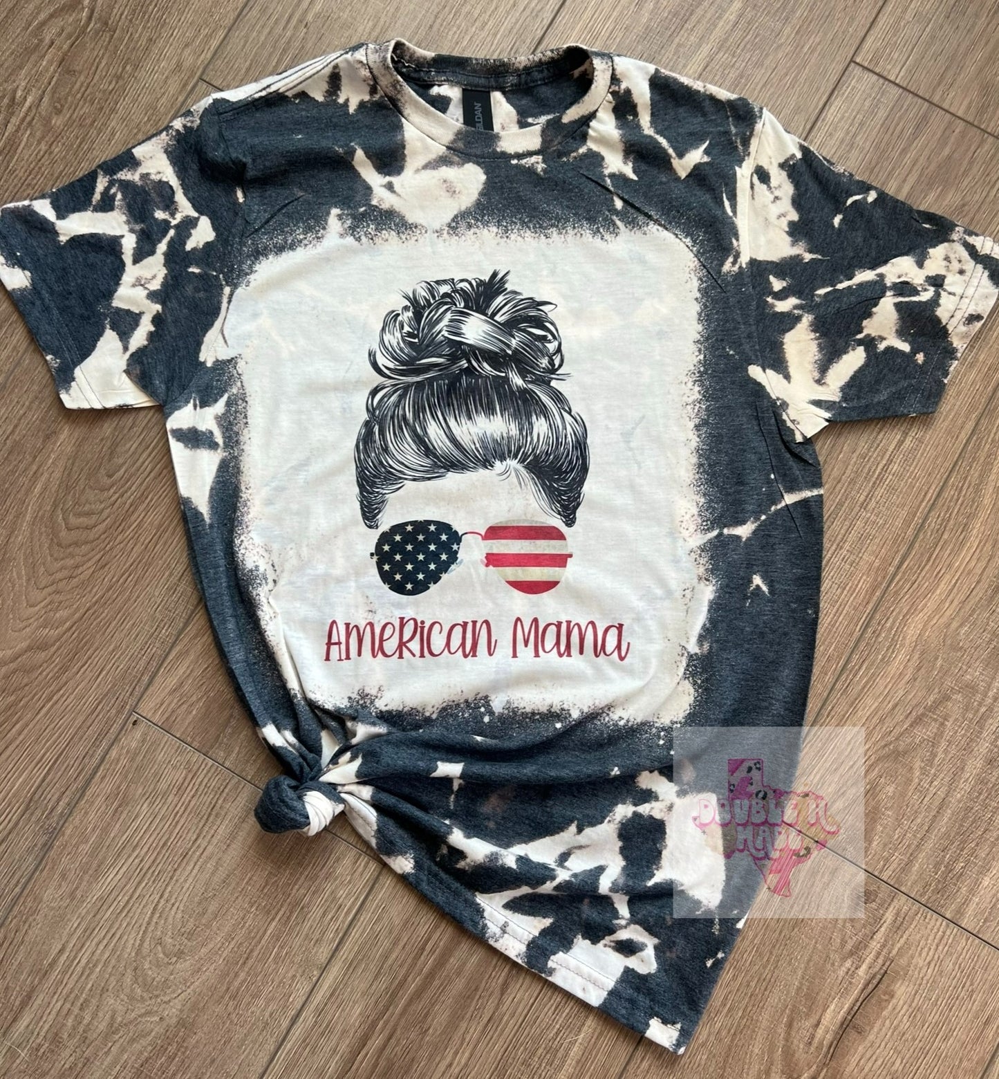 American Mama Bleached Tee