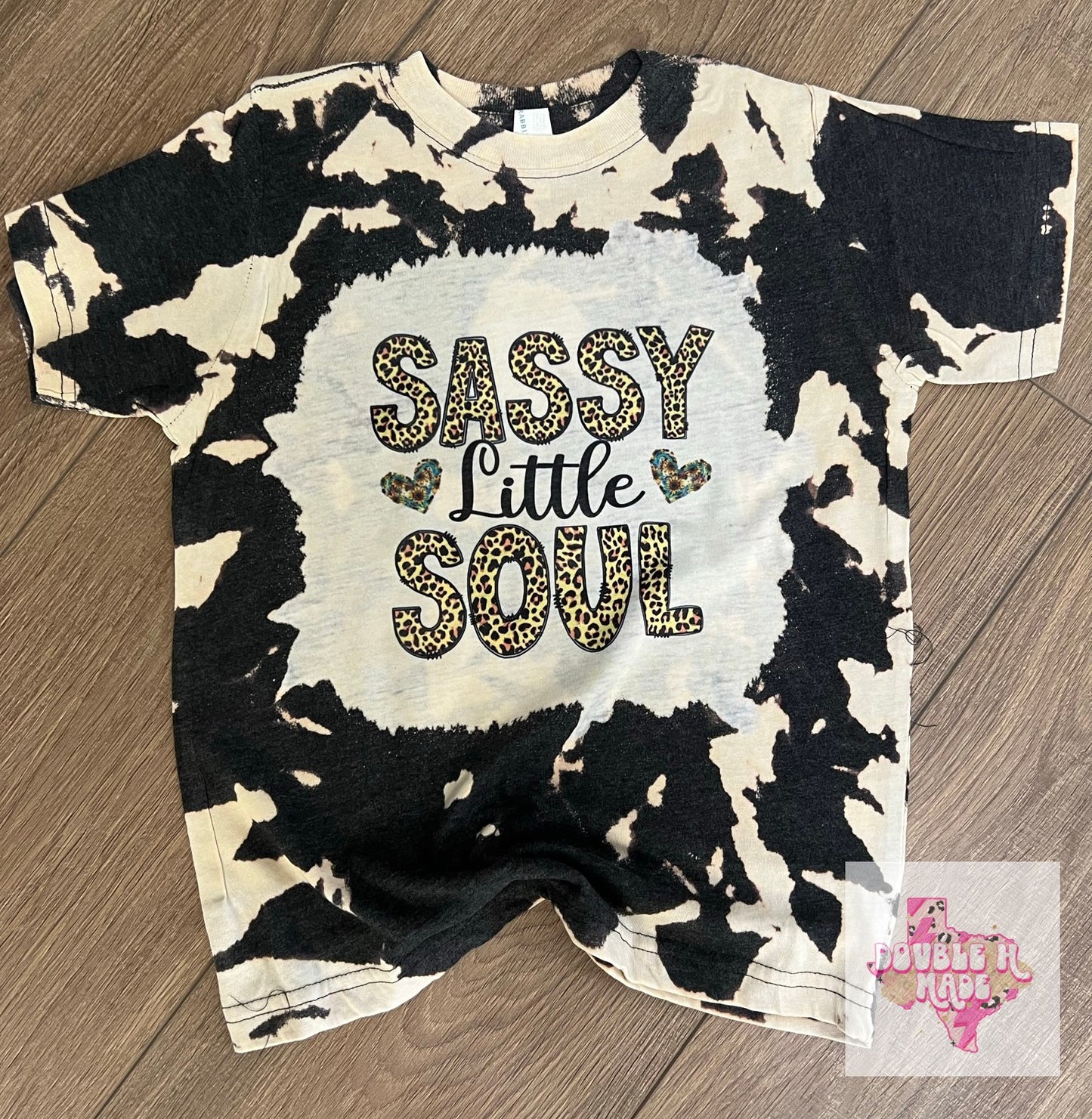 Sassy Little Soul Bleached Tee