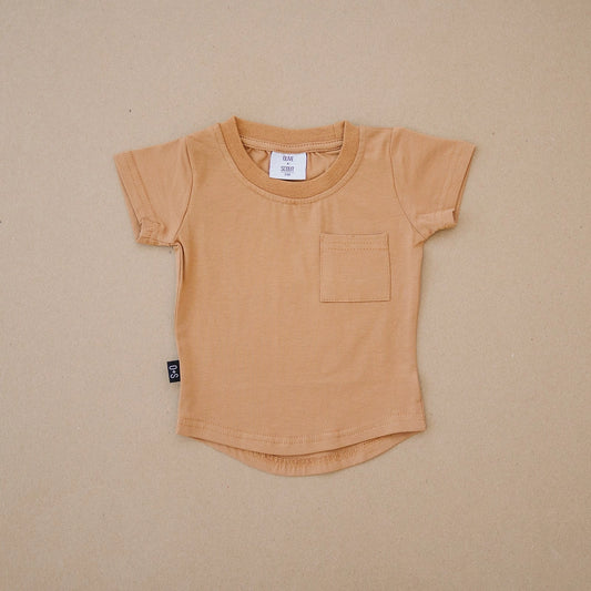 Brown Pocket Tee