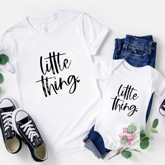 Little Thing Baby Onesie