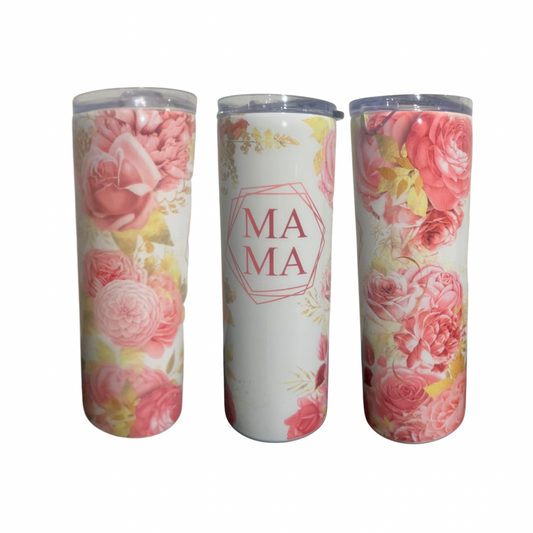 Mama Floral Tumbler