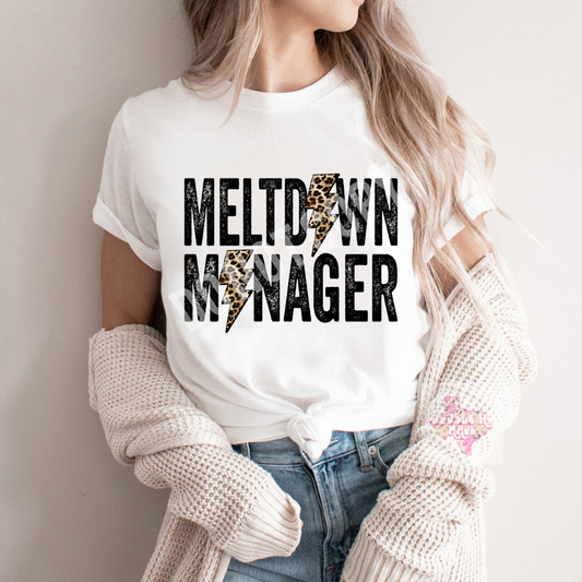 Meltdown Manager Tee