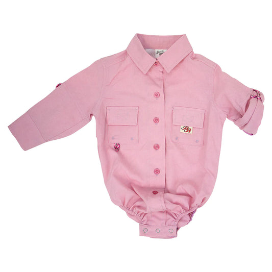 Pink Fishing Onesie